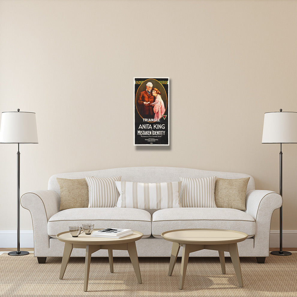 "Mistaken Identity" Stretched Canvas Giclee by Hollywood Photo Archive, 18x36"