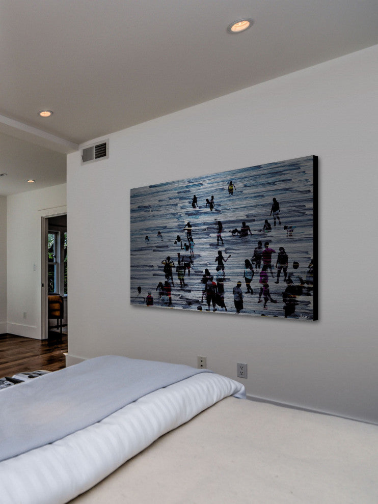 "Frescos" Print on Brushed Aluminum, 45"x30"