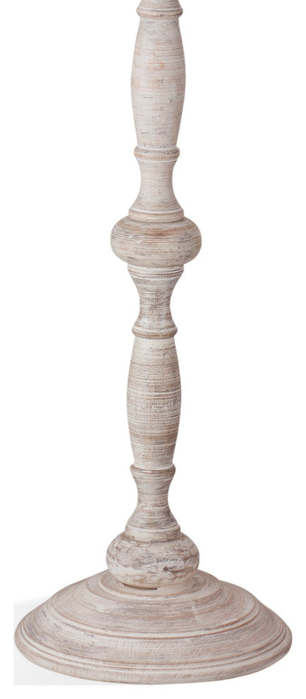 Leroy Floor Lamp - White Wash