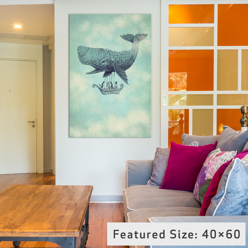 "Tea at 2000 Feet" by Eric Fan, 26x18x1.5