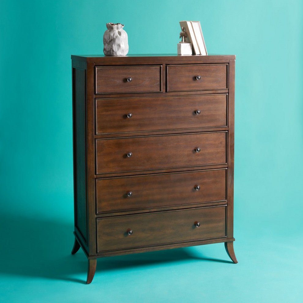 Safavieh Couture Tobias 6 Drawer Tall Dresser