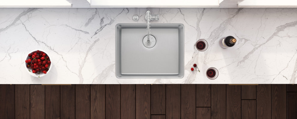 Ruvati 20-inch Undermount Bar Prep Kitchen Sink 16 Gauge Single Bowl - RVM5020