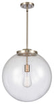 Beacon Pendant, Brushed Satin Nickel, Seedy, Seedy