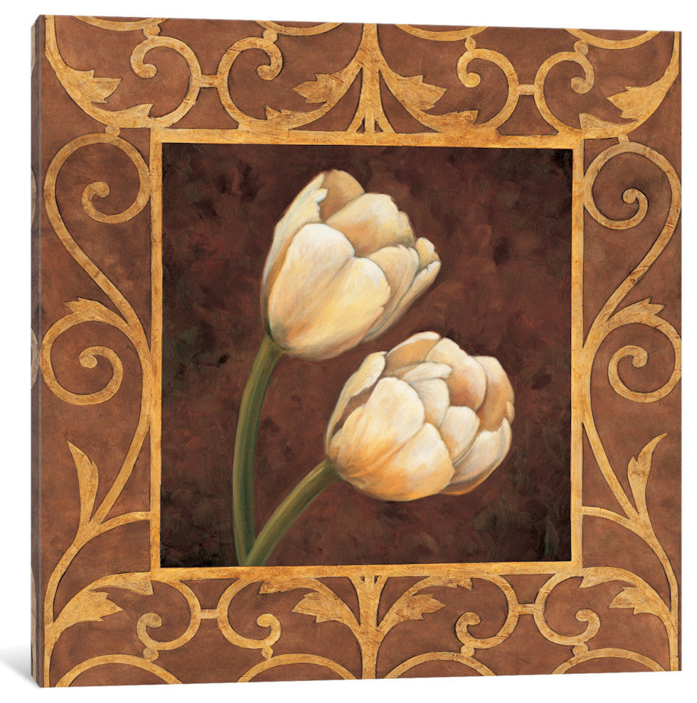 "Ornamental Tulips" by Andres Gonzales, Canvas Print, 12"x12"