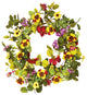 Medium Wreath With Pansy, 22"