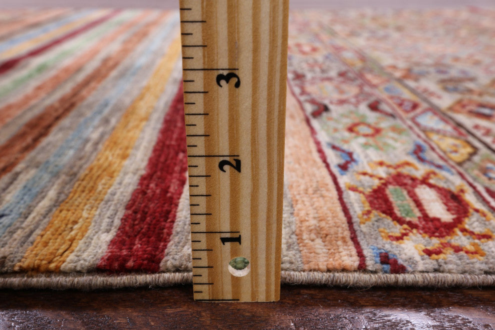 2' 9" X 4' 0" Khorjin Tribal Hand-Knotted Wool Rug Q8363