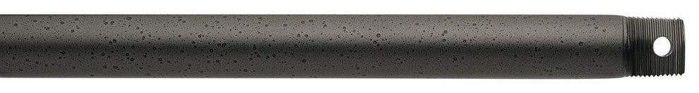 Fan Down Rod 48", Anvil Iron