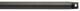 Fan Down Rod 48", Anvil Iron