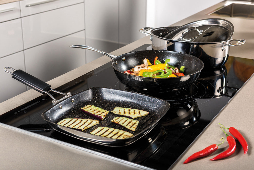 Glamour Diamond Wok, 11"dia