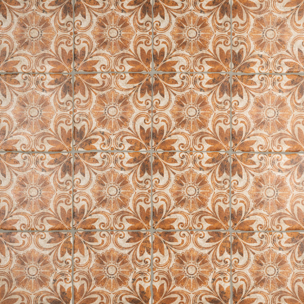 Costa Arena Decor Dahlia Ceramic Floor and Wall Tile