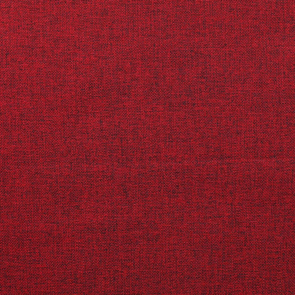 Set of 4 Black and Red Lumbar Pillow Covers