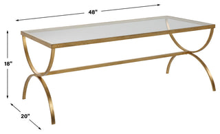 Uttermost Crescent Coffee Table