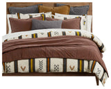 Toluca Canvas Duvet Cover Set, 3 Piece, Queen