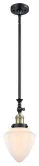 Innovations 206-BAB-G661-7 1 Light Mini Pendant, Black Antique Brass