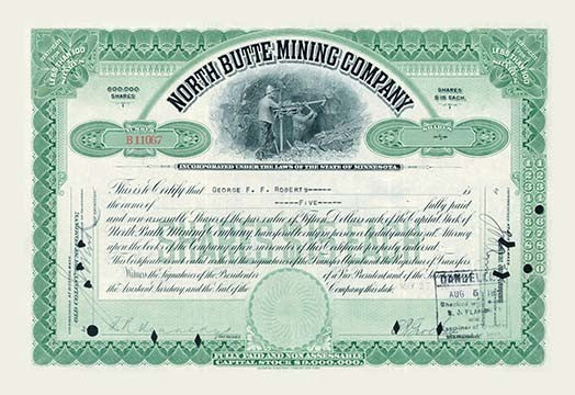 North Butte Mining Company- Fine Art Giclee Print 24" x 36"