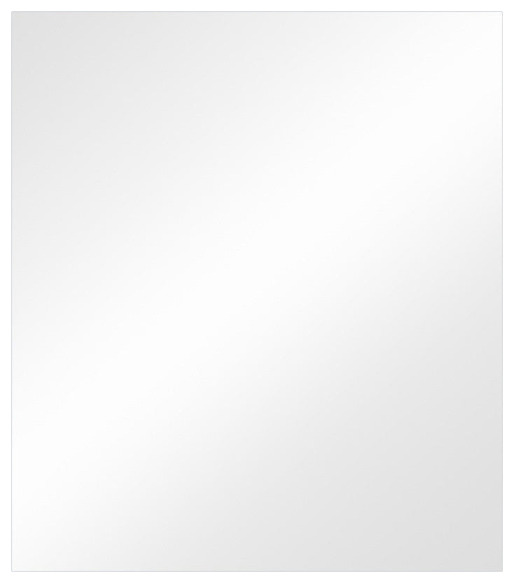 Eviva Reflection 24" Frameless Bathroom Wall Mirror