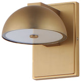 ET2 E30243 Cauldron 1 Light 7" Tall LED Outdoor Wall Sconce - Gold