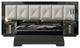 Md Karen 28 Special Headboard Bedroom Set, Glossy Gray, Queen