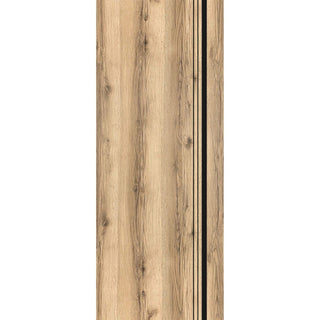 Slab Barn Door Panel 18 x 80 | Planum 0011 Oak with  | Sturdy Finished