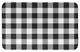 Black Buffalo Check 34"x21" Bath Mat