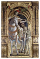 "Madonna and Child, From The Polyptych of Saint Martin" Paper Art, 26"x38"