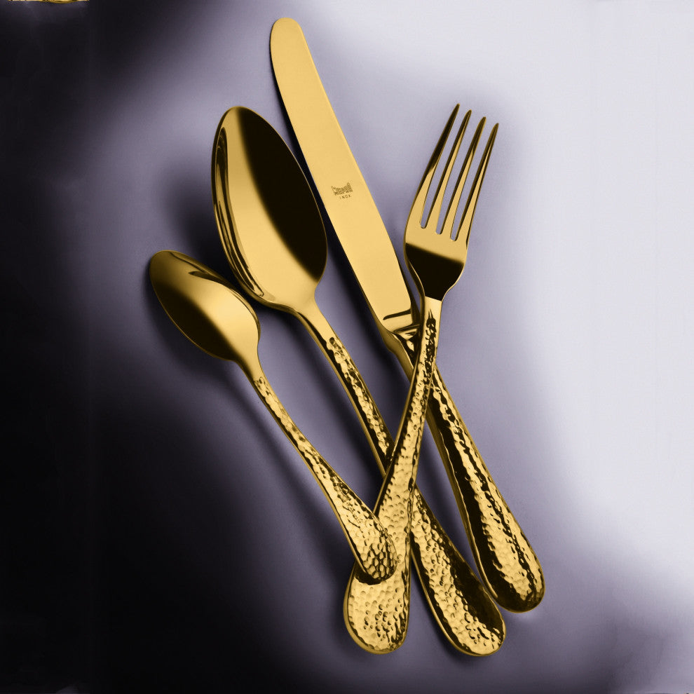 Epoque Flatware Set, Gold, 20 Pcs.