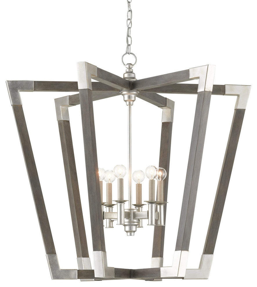 Bastian Large Gray Lantern