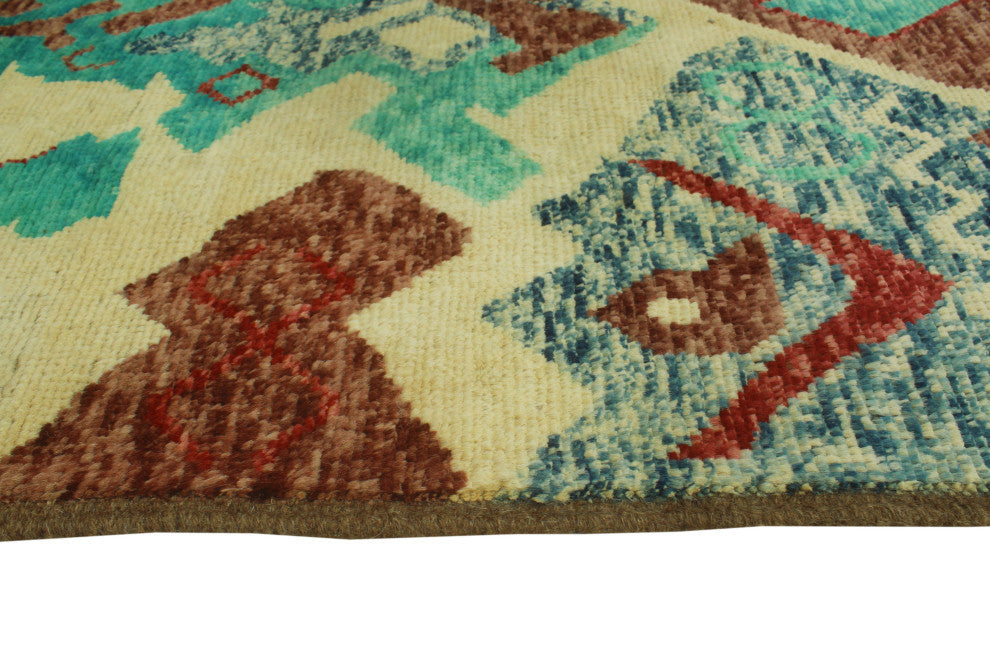 Balochi Imane Ivory/Red Rug, 4'0x5'10