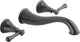Delta Cassidy 2 Handle Wall Mount Faucet Trim, Venetian Bronze, T3597LF-RBWL