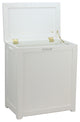 Oceanstar Storage Laundry Hamper, White