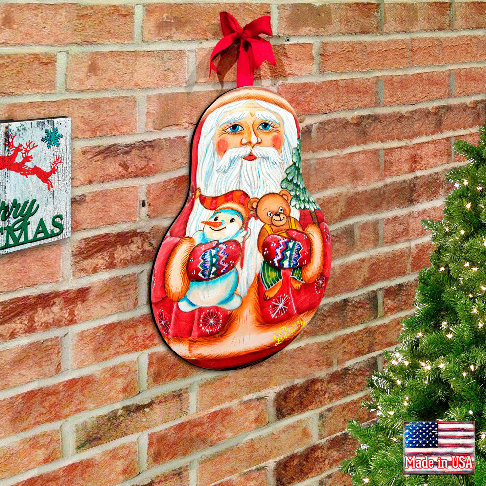 Santa Doll Door Hanger