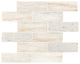 MSI SMOT-2X6P 12" x 12" Brick Mosaic Floor and Wall Tile - - Angora