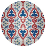 Bombay Spring Chenille Rug, Dark Cobalt Blue, 5' Round