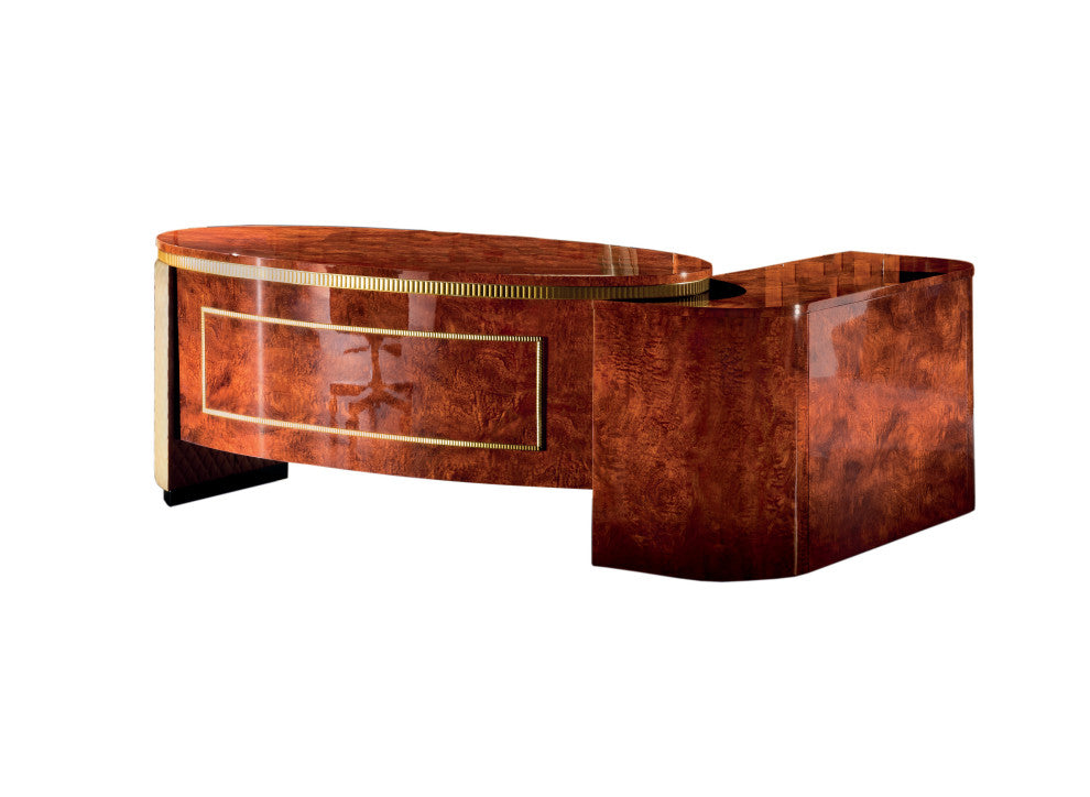 Genoa 82.68" Executive Desk, Right