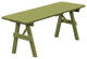 Pressure Treated Pine Traditional Picnic Table, Linden Leaf Stain, 8 Foot, No Umbrella Hole