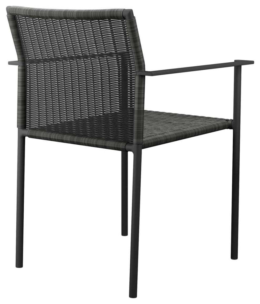 Lagoon Outdoor Patio Dining Armchairs Set of 2