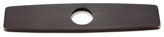 Luxier Kitchen Faucet Single-Hole Deck Plate, 10", Oil Rubbed Bronze