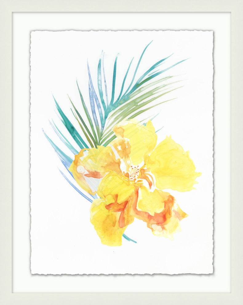 Tropical Flowers 1, Giclee Reproduction Artwork