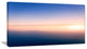 "Clear Blue Sky Above Clouds" Oversized Beach Canvas Artwork, 32"x16"