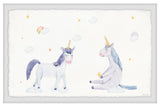 "Unicorn Buddies" Framed Painting Print, 24x16