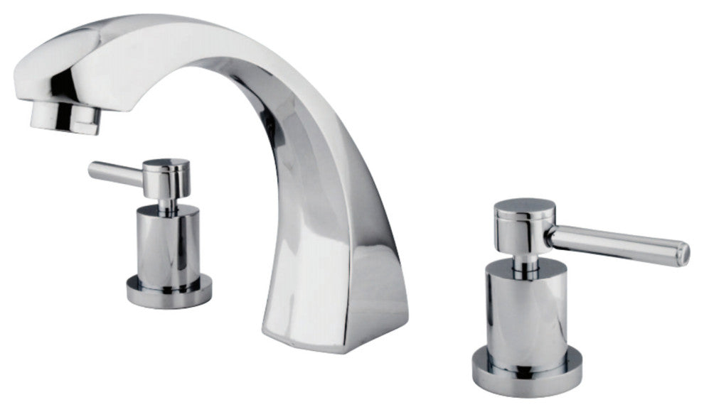 Kingston Brass Roman Tub Faucet, Polished Chrome