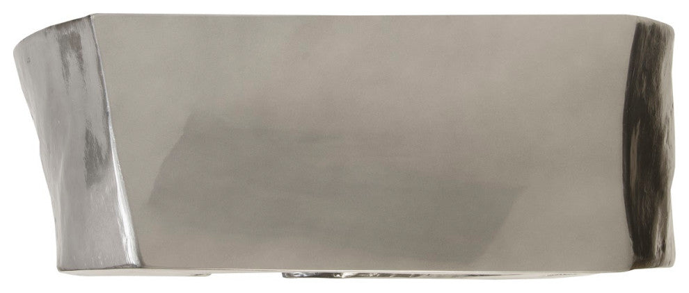 Plateada Hollow Console, Liquid Silver