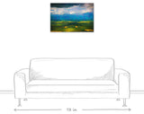 Abstract Landscape 30x20 Canvas