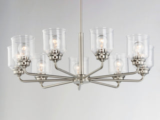 Maxim 12268CD Acadia 8 Light 32"W Chandelier - Satin Nickel