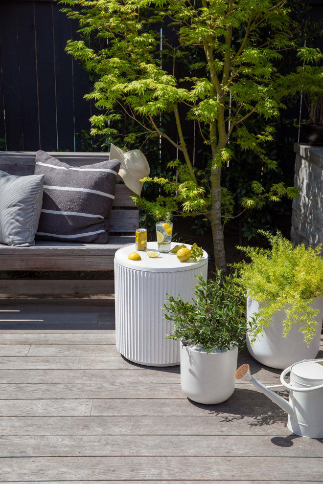 Veradek Chill Side Table, White