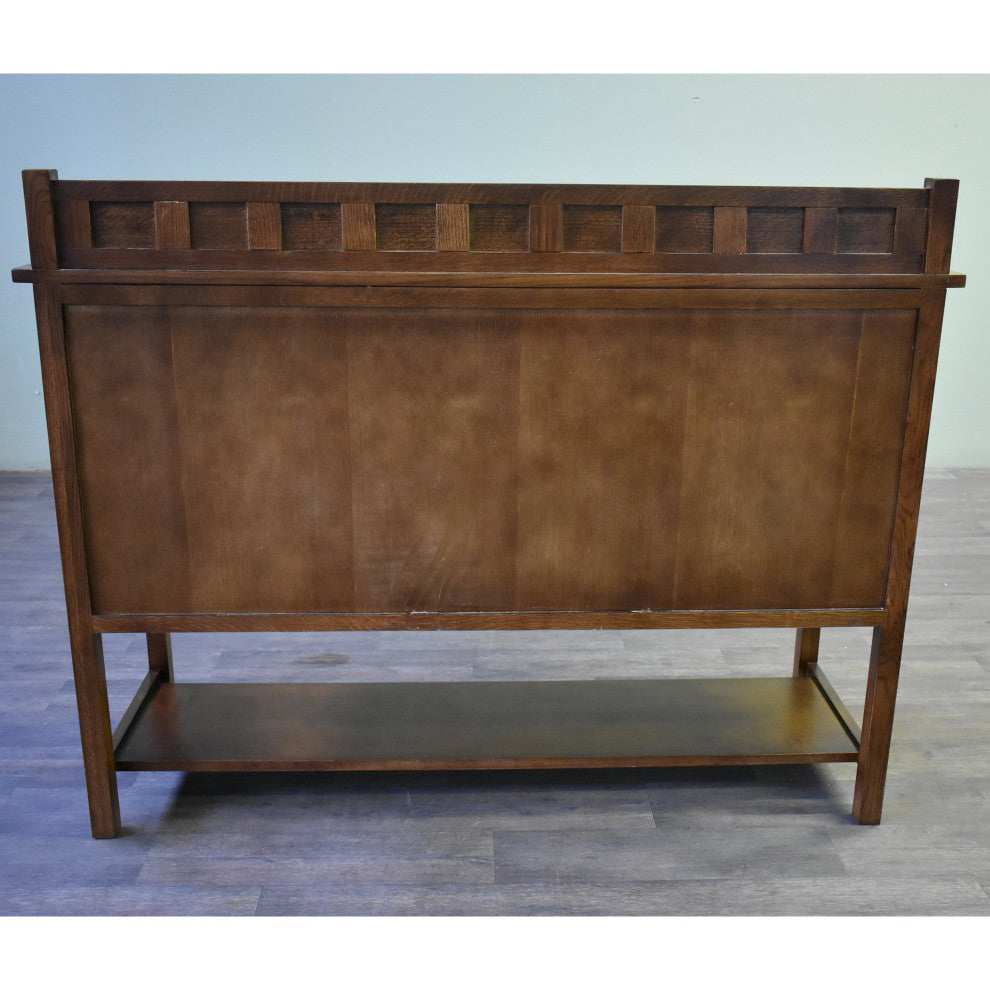 Mission Turner Sideboard With 3 Drawers and 2 Doors Walnut