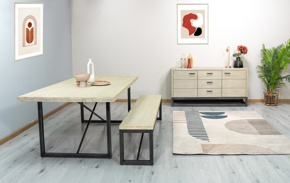 Starlight Dining Table, Beige