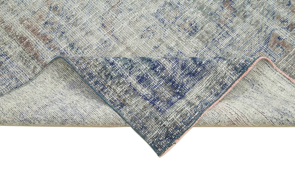Rug N Carpet - Hand-knotted Anatolian 4' 8" x 12' 4" Rustic Runner Rug