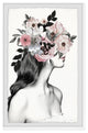 "Flower and Dreams" Framed Painting Print