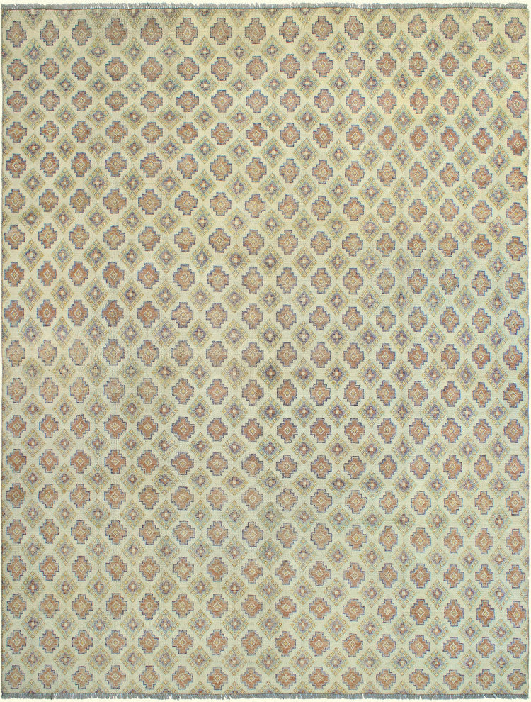 Balochi Marly Ivory/Brown Rug, 9'9x12'9